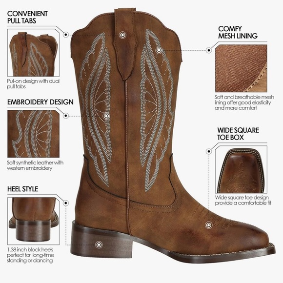 New boots never worn. Cleaning my closet. - Picture 2 of 6